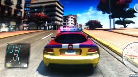 Test Drive Unlimited 2 Police Car Ps3 Youtube