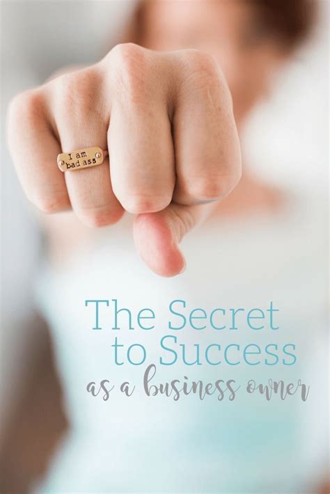 the secret to success as a business owner hint it s not what you think secret to success