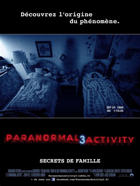 Paranormal Activity 3 Film 2011 Senscritique