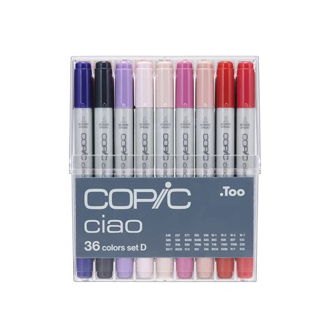 Buy Copic Markers Ciao 36 Piece Marker Set D Online At Desertcartuae