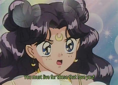 You Must Live For Those That Love You Sailor Moon Aesthetic Sailor Moon Quotes 90s Anime