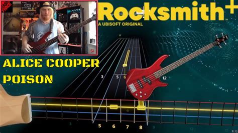 Rocksmith Plus Alice Cooper Poison Bass Harder Than You Think Youtube
