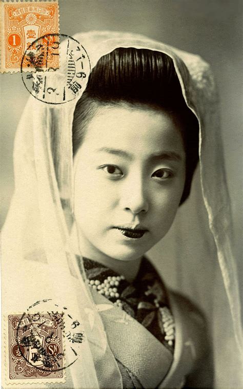 osaka maiko wearing a tenugui 1914 japanese geisha japanese culture vintage japanese