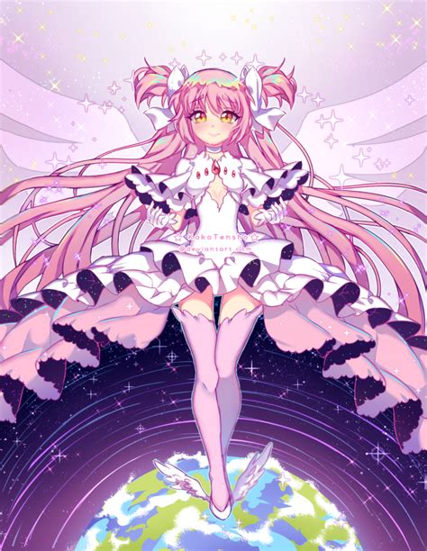 Goddess Madoka Speedpaint By Kokotensho On Deviantart