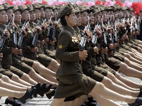 North Korean Army Training So Tough Women Stop Having