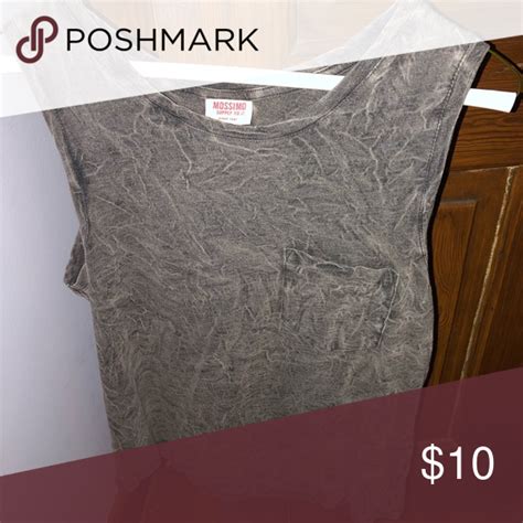 Grey Distressed Tank Top This Tank Top Has A Cool Distressed Look With