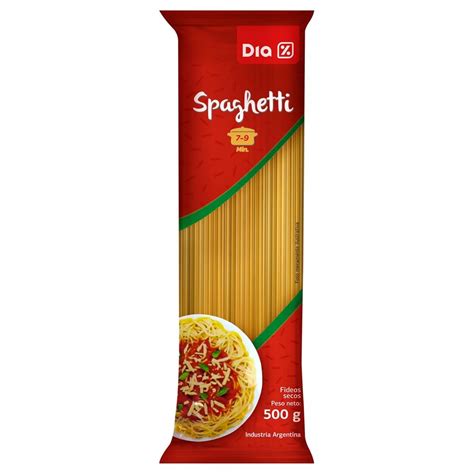 Fideos Spaghetti Dia 500 Gr Dia Online