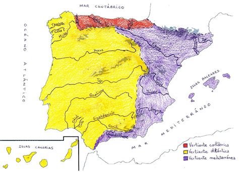 Cuales Son Los Rios Mas Importantes De Espana Rios De Espana Mapa Images