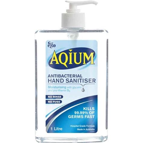 Great savings & free delivery / collection on many items. Buy Aqium Anti-Bacterial Hand Sanitiser 1L Online at ...