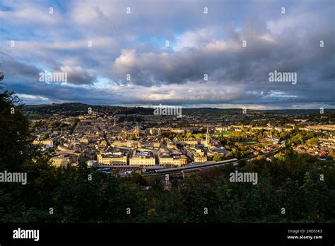 Bath City View From Above Stock Photo Alamy