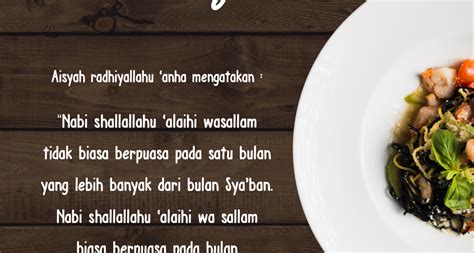 Keutamaan Berpuasa di Bulan Sya'ban - PT AMANU