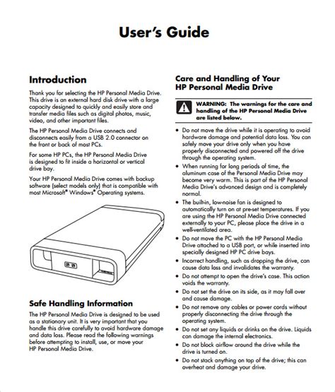 User Manual Templates 21 Free Printable Word And Pdf Formats