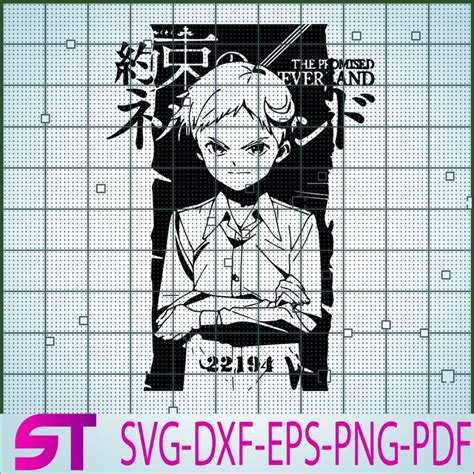 Pin On The Promised Neverland Svg