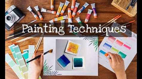Painting Techniques By Paintastic Arts Chapter 2 Youtube
