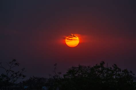 Yellow Moon Photo Free Sunset Image On Unsplash