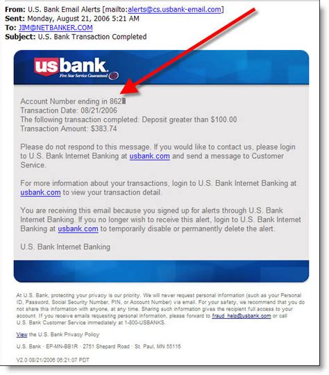 Us Bank Introduces Email Alerts 20 Finovate