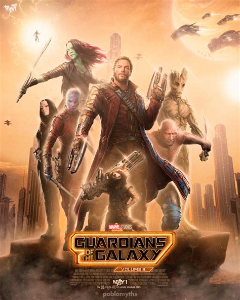 Guardians Of The Galaxy Vol 3 Poster By Pablomyths On Deviantart