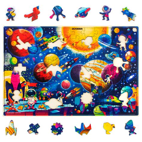 Buy 100 Piece Puzzles For Kids Ages 4 8 10 Wooden Jigsaw Puzzles For