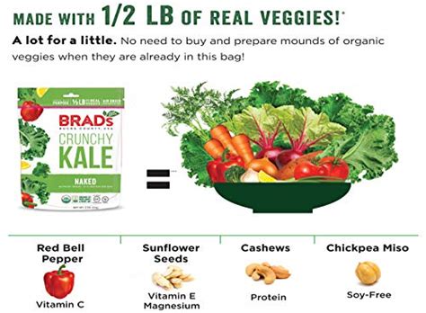 Brad S Plant Based Organic Crunchy Kale Naked Count Pricepulse