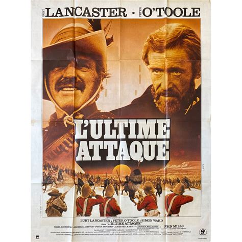 Affiche De Cinéma Française De Lultime Attaque 120x160 Cm