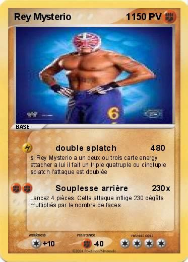 Pokémon Rey Mysterio 1 2 2 Double Splatch 4 Ma Carte Pokémon