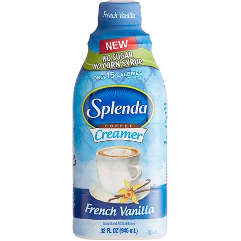 Splenda Fl Oz Sugar Free French Vanilla Coffee Creamer