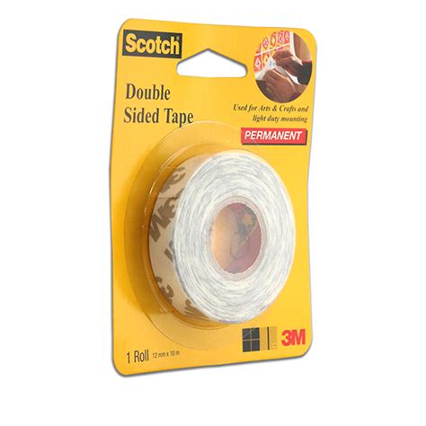 3m Scotch Double Sided Tape Blister Pack 9075 24mm X 10m 12 Shopee