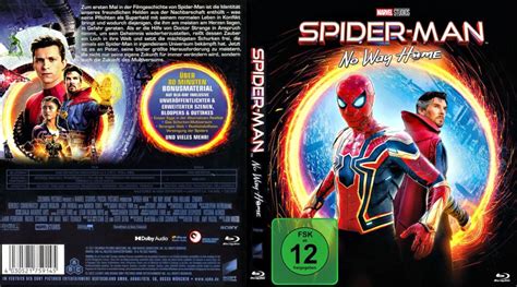 Spider Man No Way Home DE Blu Ray Cover DVDcover