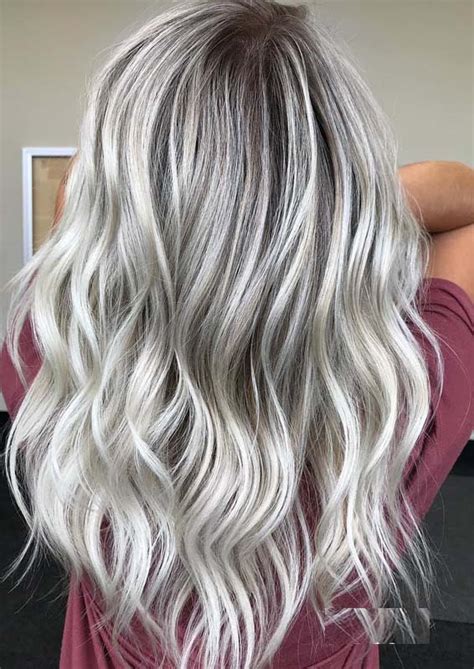 Pretty Platinum Blonde Hair Colors And Hairstyles For 2018 Stylesmod