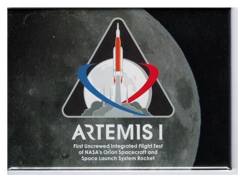 Nasa Artemis I Identifier Magnet