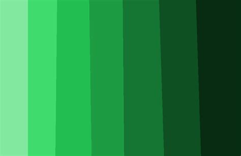 Diferentes Tonalidades Del Color Verde Y Como Hacerlos