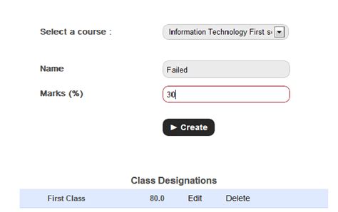 What Is Class Designation Fedena Pro Support