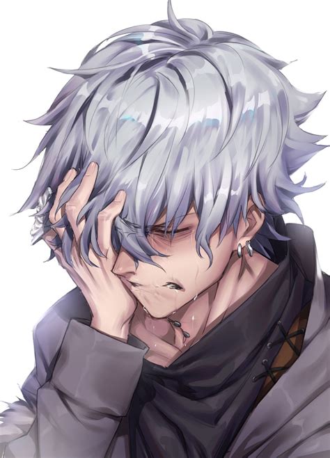 Sad Anime Boy Eyes