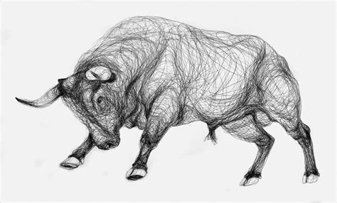 Bull 2 Marcusuk Animal Sketches Animal Drawings Art