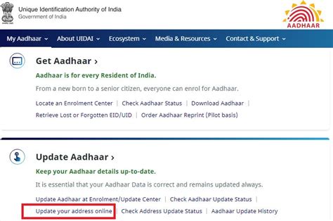 How To Update Or Correct Aadhaar Details Online And Offline I Uidai Gov In