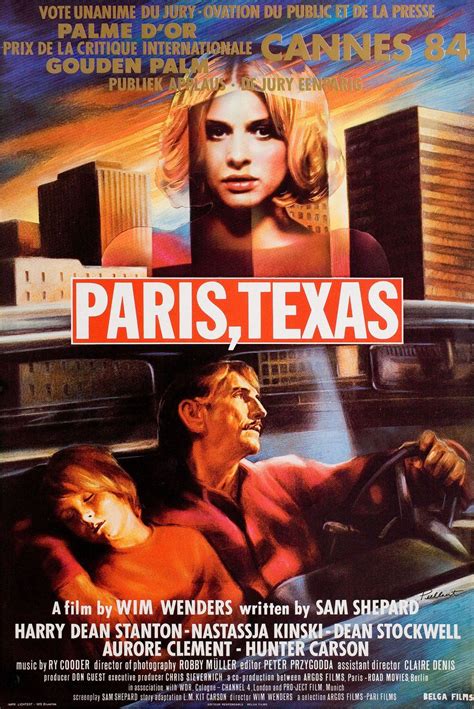 This man, whose name is travis, was once married and had a little boy. Paris, Texas 1984 Belgian Poster | Posteritati Movie ...