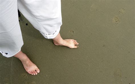 Bare Feet In Ocean Sand Free Stock Photo Public Domain Pictures