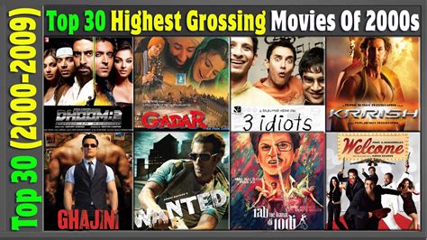 Top 30 Bollywood Highest Grossing Movies Of 2000 2009 Hit Or Flop