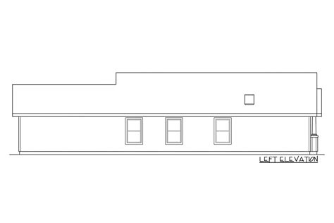 Slender Single Story Bungalow 72371da Architectural Designs House