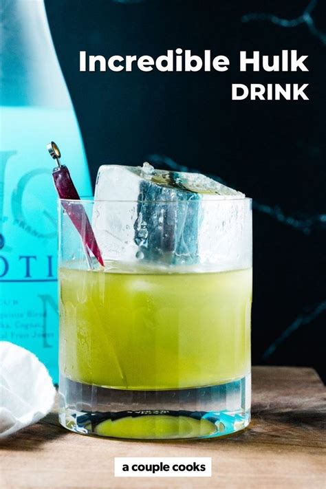 Incredible Hulk Drink Recept