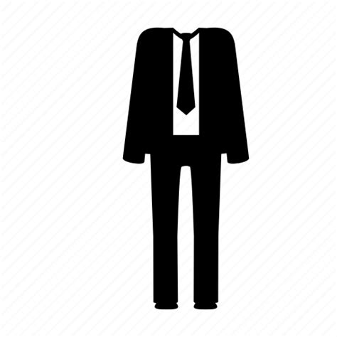 Clothes Fashion Formal Man Style Suit Tie Icon