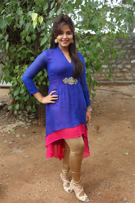 Anjali Desi Actress Anjali Hot Side View In Blue Dress Spicy Pic