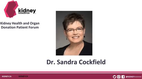 Hear Dr Sandra Cockfields Presentation On The Benefits Of Living