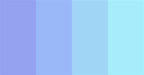 Soft Blue Gradient Color Scheme Blue