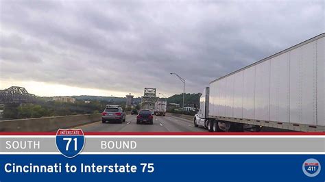Interstate 71 Cincinnati To Interstate 75 Kentucky Interstate 411