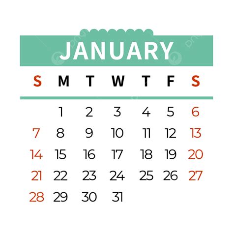 Kalender Januari 2024 Sederhana Berwarna Coklat Januari 58 Off