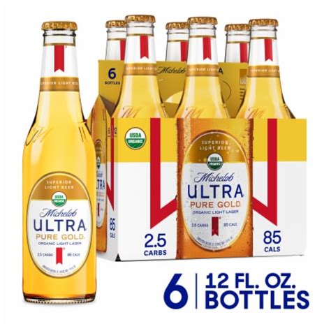 Michelob Ultra Domestic American Lager Beer 6 Pk 12 Fl Oz Kroger