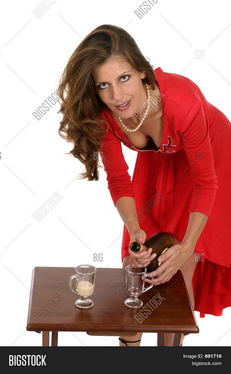 Woman Red Dress Image And Photo Free Trial Bigstock