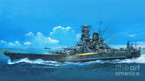 Japanese Battleship Yamato 10k Ultra Hd Photograph By Hi Res Pixels Merch