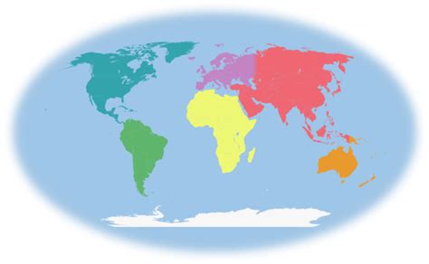 World Map Continent World Ocean Png 760x481px World A